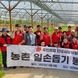 국민의힘 안성당협, 벼 육묘장에서 일손 돕기 구슬땀
